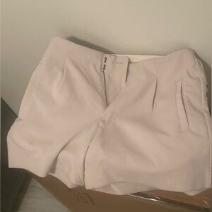 Women's Cream Shorts